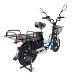 16-inch beach tire Yilan Princess second-generation electric bicycle without shock absorption, brushless, gearless motor and lithium battery